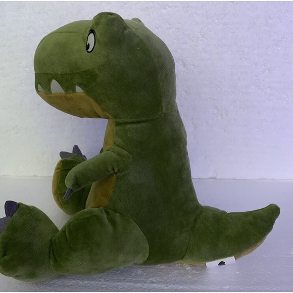 T Rex Dinosaur Plush Stuffed Animals Toy Kohl's Cares 10" Lot of 2- READ - Picture 13 of 15